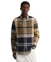 Men’s Barbour Iceloch Tailored Shirt - Birchwood Dress Tartan