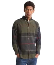Men’s Barbour Iceloch Tailored Shirt - Shadow Classic Tartan