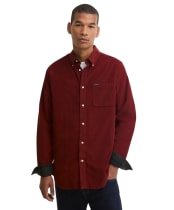 Men’s Barbour Ramsey Tailored Shirt - Russet