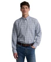 Men’s Barbour Henderson Thermo Weave Shirt - Deep Blue
