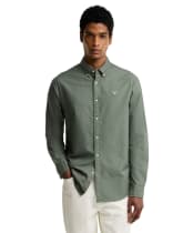 Men's Barbour Oxtown Tailored Shirt - Agave Green