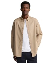 Men's Barbour Oxtown Tailored Shirt - Washed Stone