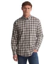 Men's Barbour Fallowlane Regular Fit Checked Shirt - Navy