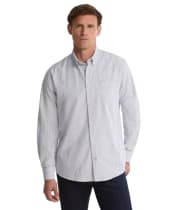 Men's Barbour Sheldane Regular Fit Striped Shirt - Deep Blue