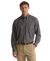 Men's Barbour Cliff Regular Fit Thermo Weave Shirt - Navy