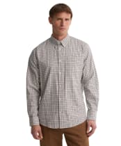 Men's Barbour Farmtown Regular Fit Checked Shirt - Navy