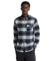 Men's Barbour Embergate Tailored Checked Shirt - Navy