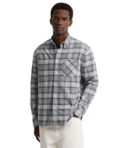 Men's Barbour Mineral Tartan Authentic Shirt - Ice Granite
