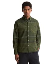 Men's Barbour Mineral Tartan Dunoon Authentic Shirt - Pine Glen