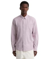 Men's Barbour Authentic Oxford Shirt - Dark Red