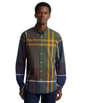 Men's Barbour Oversized Tartan Dunoon Tailored Shirt - Classic Tartan