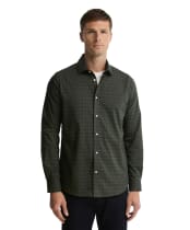 Men's Barbour Harleton Tailored Tartan Shirt - Pine Glen