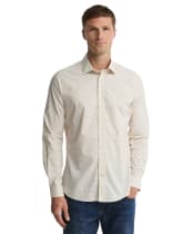 Men's Barbour Ashfield Tailored Tattersall Shirt - Whisper White