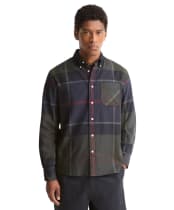 Men's Barbour Authentic Dunoon Tartan Shirt - Shadow Classic Tartan
