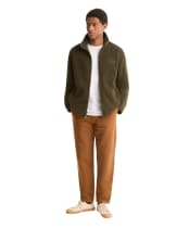 Men's Barbour Moleskin Tailored Fit Trouser - Dark Cinnamon