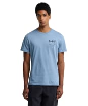 Men's Barbour Script Graphic T-Shirt - Tarn Blue