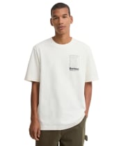 Men's Barbour Woodbine Relaxed Graphic T-Shirt - Whisper White