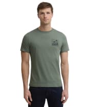 Men's Barbour Setter Graphic Tailored T-Shirt - Agave Green