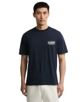 Men's Barbour International Pull Graphic T-Shirt - Navy