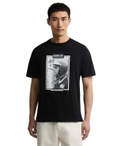Men's Barbour International Steve McQueen Ramshaw Graphic T-Shirt - Black
