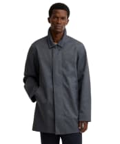 Men's Barbour Alnwick Waterproof Mac - Navy