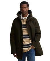 Men's Barbour Northfield Winter Waterproof Parka - Dark Sage