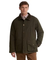 Men's Barbour Bromfield Waterproof Jacket - Dark Olive
