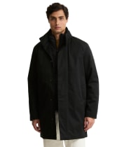 Men's Barbour International Hybridge Waterproof Jacket - Black