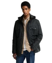 Men's Barbour Winter Sapper Waxed Jacket - Sage / Shadow