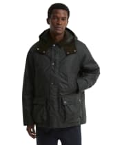 Men's Barbour Modern Beaufort Waxed Jacket - SAGE / SHADOW C