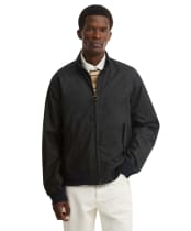 Men's Barbour Chelsea Blouson Waxed Jacket - Navy