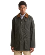 Men's Barbour Icons Beaufort Waxed Jacket - Sage