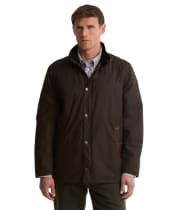 Men's Barbour Crayton Waxed Jacket - Olive