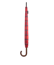 Barbour Tartan Walker Umbrella - Cardinal Tartan