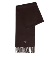 Barbour Plain Lambswool Scarf - Rustic