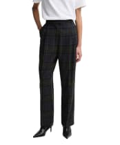 Women's Barbour Delilah Trousers - Shadow Classic Tartan