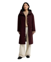  Women's Barbour Stevie Waterproof Jacket - Fig / Shadow Classic