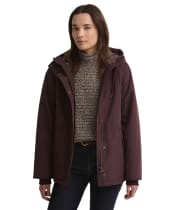 Women's Barbour Hester Waterproof Jacket - Fig / Muted