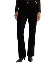 Women's Barbour International Kenna Flared Trousers - Black
