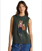 Women's Joules Jonty Knitted Tank - Green