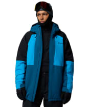 Men's Columbia Alpine Echo™ Insulated Snow Jacket - Phoenix Blue / Black / Compass Blue