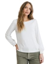  Women's Lily & Me Caroline Top - White