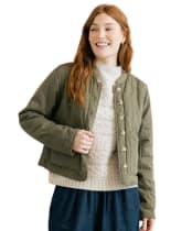 Women's Lily & Me Scarlett Reversible Jacket - Dark Olive