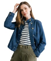 Women's Lily & Me Docklands Denim Jacket - Blue