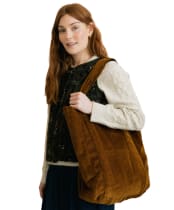 Women's Lily & Me Jumbo Cord Shopper Bag - Burnt Caramel