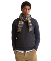Barbour Tartan Cashmere Wool Mix Scarf - Birchwood Dress Tartan