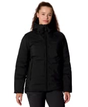  Women's Rab Microlight Shield Waterproof Down Jacket - Black