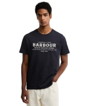Men's Barbour Moorside Logo T-Shirt - Dark Navy