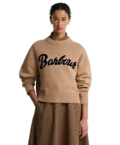 Women's Barbour Ivybridge Knitted Jumper - Warm Trench