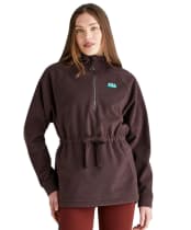 Women's Ridgeline Malin Smock - Deep Bark